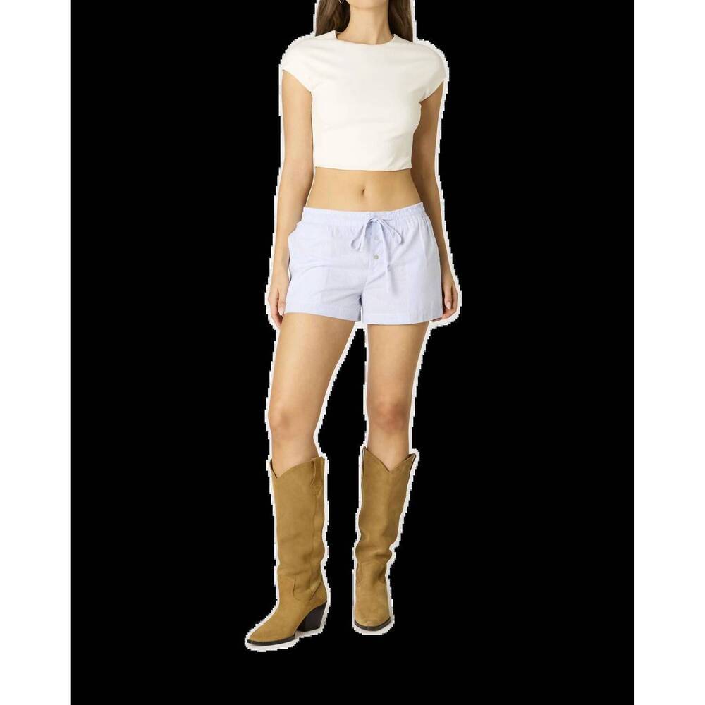 NEW COTTON CANDY LA violet sleep short in blue